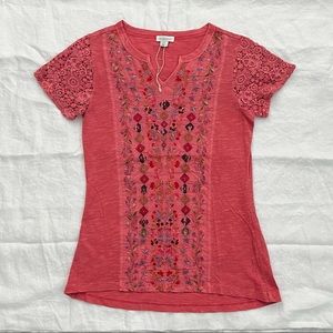 Sundance Embroidery Top